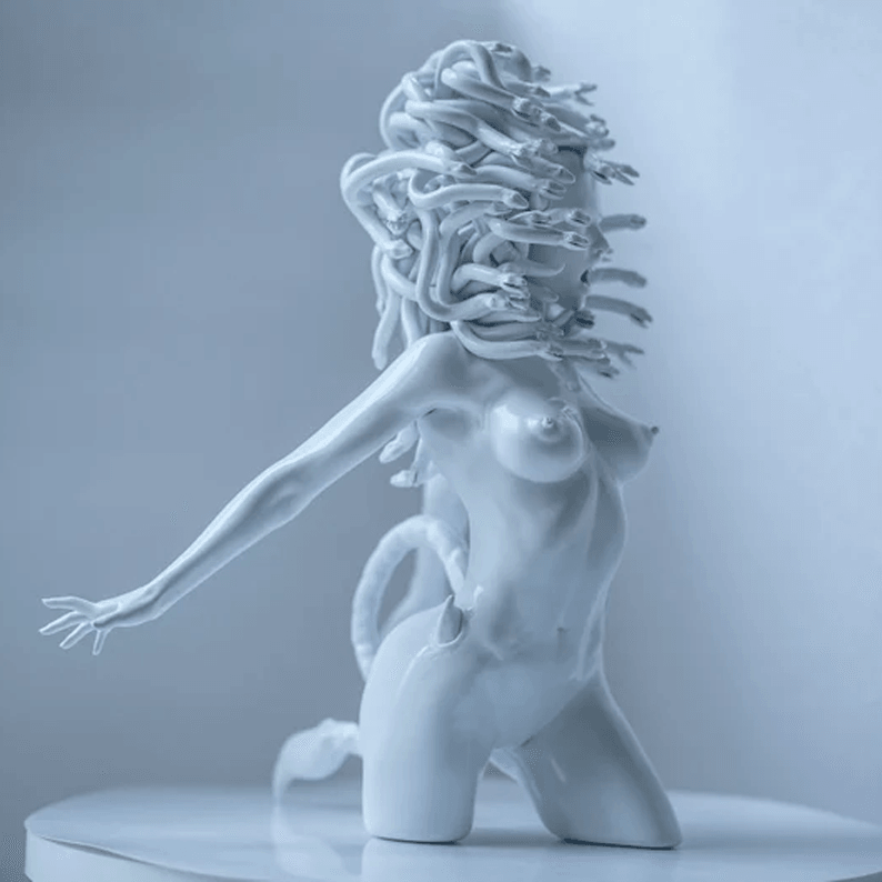 Medusa Anger Statue