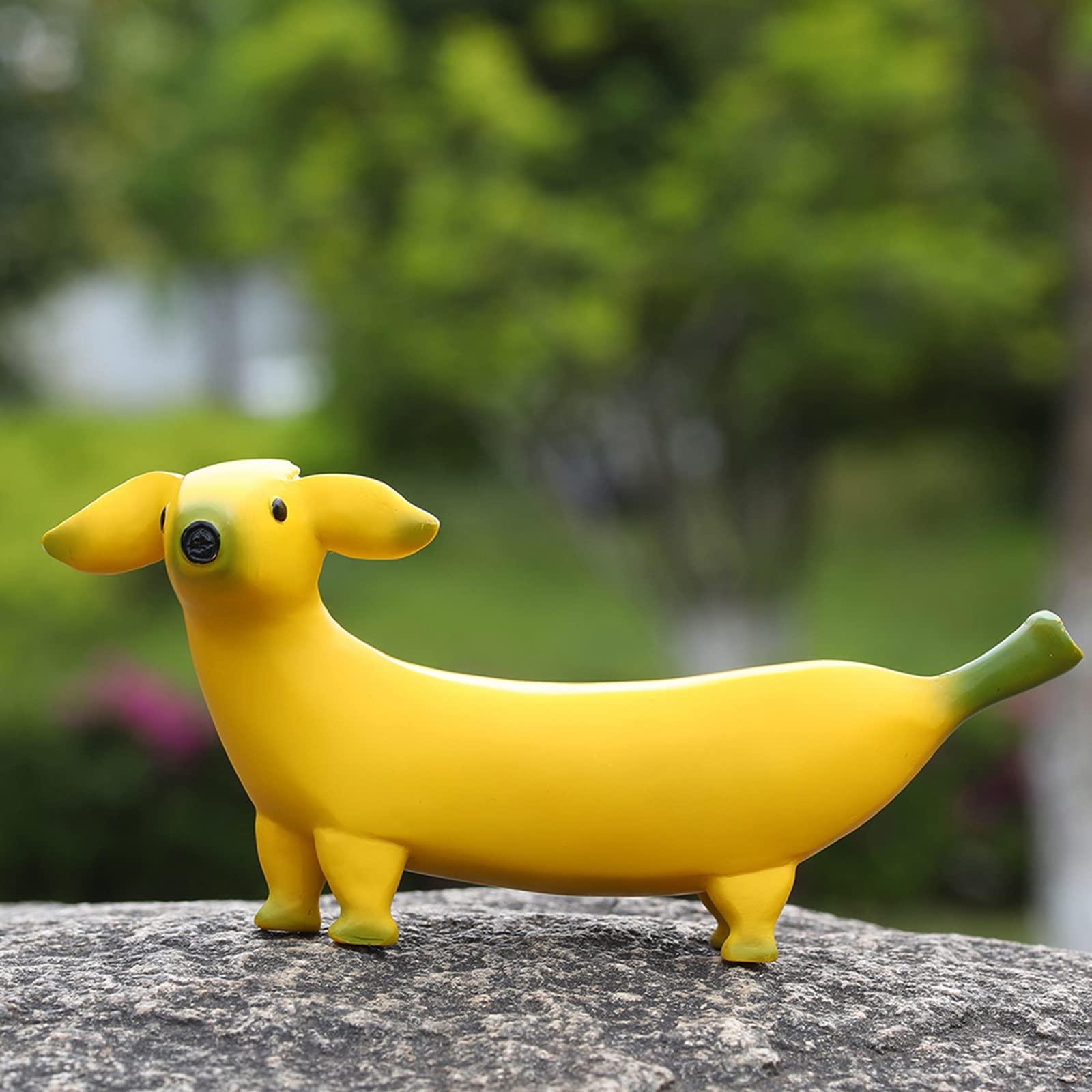 ❤️Spring Hot Sale 48% OFF - Cute Banana Dog Garden Statues